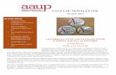 AAUP CSU NEWSLETTER · AAUP CSU NEWSLETTER October 2017 CELEBRATE NTTF COLLEAGUES WITH CAMPUS EQUITY ACTIVITIES Natalie Barnes NTTF, ... the central organizing tool, ...