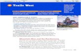 1 Trails West - Edl · Trails West TERMS& NAMES Jedediah Smith ... most of the year alone, ... Ft. Hall Pomo Blackfoot Nez Perce Crow Ute Navajo Cherokee Creek
