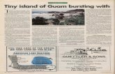 Tiny island of Guam bursting with By I Peter Biaisarchive.lib.msu.edu/tic/gcnew/article/1992apr30.pdf · Tiny island of Guam bursting with ... next five as eigh plannet "megd resortsa