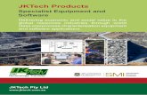 JKTech Productsjktech.com.au/sites/default/files/brochures/Products_Brochure.pdf · and software applications. JKTech Products ... JKSimBlast is a software system for simulation and