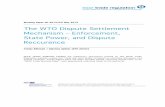 The WTO Dispute Settlement Mechanism – Enforcement, State ... · Working Paper No 2013/07| May 2013 The WTO Dispute Settlement Mechanism – Enforcement, State Power, and Dispute