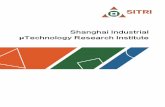 Shanghai Industrial - Homepage - SITRI · Funding and Investment Application and Development ... The tools developed by SITRI shorten the R&D cycle to develop MtM products. RCAD Circuit
