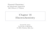 General Chemistry: An Integrated Approachchembi/chem1332ch18.pdf · Chapter 18 Electrochemistry General Chemistry: An Integrated Approach Hill, Petrucci, 4th Edition Arnold M. Guloy