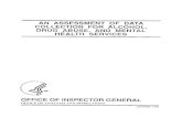 An Assessment of Data Collection for Alcohol, Drug Abuse ... · an assessment of data collection for alcohol drug abuse and mental health services-lit vd office of inspector general