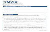 BUSINESS APPLICATION - PAYMENT INFORMATION · OMVIC Business Application – Payment Information ... Do not send cash by mail or courier. ... Business Application Information section