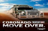 CORONADO - Amazon S3 · ANYTHING, ANYWHERE, ANYTIME. Heavy hauling is no problem for the Freightliner Coronado 122 SD. This workhorse can be rated up …