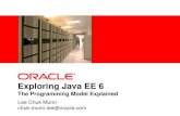 Exploring Java EE 6 - Oracle · Exploring Java EE 6 ... –Eg. Bean Validation integrated into JSF, JPA –But not so well with CDI – working on it ... Integrates well
