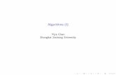 Algorithms (I) - SJTUbasics.sjtu.edu.cn/~chen/teaching/AA11/algo1.pdf · Umesh Vazirani, University of California at Berkeley McGraw-Hill, 2007. Available at: ... They were algorithms,
