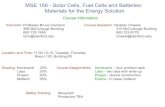 MSE 156 - Solar Cells, Fuel Cells and Batteries: …stanford.edu/group/clemensgroup/L01_156_08.pdfMSE 156 - Solar Cells, Fuel Cells and Batteries: Materials for the Energy Solution
