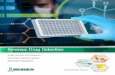 Forensic Drug Detection - Neogen Toxicologytoxicology.neogen.com/pdf/catalogs/forensic_catalog_15.pdf · • Synthetic Cathinones (Methcathinone) • Designer Benzodiazepines ...