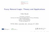 Fuzzy Natural Logic: Theory and Applicationsirafm.osu.cz/f/Conferences/FSTA2016Sli.pdfFuzzy Natural Logic: Theory and Applications Vil em Nov ak University of Ostrava Institute for
