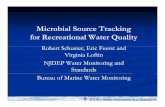 Microbial Source Tracking for Recreational Water Quality · Microbial Source Tracking for Recreational Water Quality ... TRACKING STRATEGY coliphage, ARA, ... OCEAN BATHING WATERS