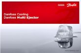 Danfoss Cooling Danfoss Multi Ejector · Ejector is used instead of throttling device and it can utilize part of ... Commercial refrigeration R744 systems equipped with ejectors can