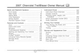 2007 Chevrolet TrailBlazer Owner Manual M - Dealer …cdn.dealereprocess.com/cdn/servicemanuals/chevrolet/2007...2007 Chevrolet TrailBlazer Owner Manual M RQUPI,DWR3LURQGYLHE \G 1.