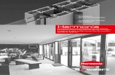 Harmonia - RP Products - Harmonia.pdf · Harmonia Hét geavanceerde vouwwandsysteem voor een optimaal panoramisch uitzicht en een maximale opening van uw gevel. Le système de …