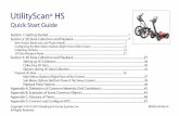 GSSI UtilityScan HS Quick Start Guide - GSSI Inc. | …. New Project Mode and Last Project Mode ... Cannot power on or resume due to low temperature. ... • Autosave: The system will