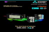 MELSEC iQ-F Series iQ Platform-compatible PLC · The next level of industry MELSEC iQ-F Series iQ Platform-compatible PLC FA AATION