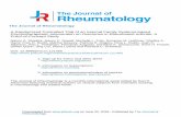 The Journal of Rheumatology A Randomized … Journal of Rheumatology Proof-of-Concept Study Psychotherapeutic Intervention on Outcomes in Rheumatoid Arthritis: A A Randomized Controlled