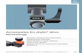 Accessories for drylin drive technology - brg … brg cat drylin...Accessories for drylin® drive technology ... 16 120 109 – 20 120 109 – 06 ... ®Compatible with drylin SHTC-20-EWM-HYD