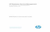 BSM Platform Administration Guide - Movirisaas.moviri.com/.../PlatformAdministration.pdf ·  · 2014-09-04Enterthefollowingcommand:opt/HP/BSM/tools/bsmstatus/bsmstatus.sh Fromaremotecomputer: