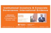 Institutional Investors & Corporate Governance ... · Source: MSCI Corporate Governance in India (Feb 2017) 4 ... S&P’s ExecuComp Non-US: BoardEx+ filings [2006, 14 countries with