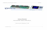 User Manual Customizing EdingCNC User  · PDF fileEDINGCNC CUSTOMIZING THE GUI Manual 16 October 2015 1 User Manual Customizing EdingCNC User Interface Document Release 1.00