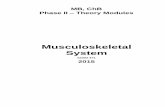 Musculoskeletal System - Stellenbosch Universityacademic.sun.ac.za/ortho/students/371/371-eng.pdf · Phase II (Theory): MUSCULOSKELETAL SYSTEM – 52302 371 ... Langman’s Medical