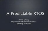 A Predictable RTOS - University of Victoria ·  · 2009-12-22A Predictable RTOS Mantis Cheng Department of Computer Science ... • Linux, VxWorks and QNX all ... Process States