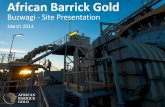 African Barrick Gold - Acacia Mining/media/Files/A/Acacia/presentations/2014/... · African Barrick Gold ... Anglo American Corporation) − Pangea Minerals Ltd ... Life-of-Mine Human