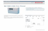 BZ 500 LSN Fire Panel - Bosch Security Systemsresource.boschsecurity.com/documents/Data_sheet... · Fire Alarm Systems | BZ 500 LSN Fire Panel The BZ 500 LSN is the ideal fire panel