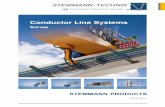 Conductor Line Systems - STEMMANN-TECHNIK · 004 Conductor line systems The safest mode of power and ... 015 Special applications Industrial Wireless LAN / Power Rail ... The design