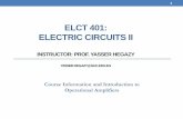 ELCT 401: ELECTRIC CIRCUITS II - German University in …eee.guc.edu.eg/Courses/Electronics/ELCT401 Electric... ·  · 2017-01-30elct 401: electric circuits ii instructor: prof.