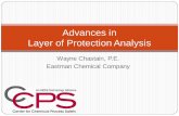 Advances in Layer of Protection Analysis - AIChE · Most popular means of determining the Safety Integrity Level ... Layers for Layer of Protection Analysis ... LOPA is an important