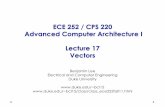 ECE 252 / CPS 220 Advanced Computer Architecture I Lecture …people.duke.edu/~bcl15/teachdir/ece252_fall11/ece252 … ·  · 2012-12-20ECE 252 / CPS 220 2 ECE252 Administrivia 15