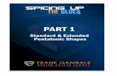 SPICING UP THE BLUES: Extended and Standard …PDFs/... · Spicing Up The Blues Part 1. Standard and Extended Pentatonics. SPICING UP THE BLUES: Part 1. Extended and Standard Pentatonic