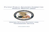 Patent Public Advisory Committee - United States Patent … ·  · 2016-03-26B. Finance ... The Patent Public Advisory Committee (PPAC) ... For pre-decisional or matters confidential