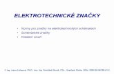 ELEKTROTECHNICKÉ ZNAÈKY - linkeova.czlinkeova.cz/skripta/pdf/09_znacky.pdf · ELEKTROTECHNICKÉ ZNACKY Normy pro znaöky na elektrotechnických schématech Schématické znaöky