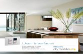 User interfaces - BACA LIGHTING user interface eu low res.pdf · User interfaces. 2 Philips Dynalite ... button-press action. ... under the snap-on panel cover, enabling system adjustments