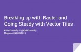 Going Steady with Vector Tiles Breaking up with Raster andkatiekowalsky.me/assets/talks/NACIS-talk-2016.pdf · Breaking up with Raster and Going Steady with Vector Tiles Katie Kowalsky