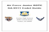 Air Force Junior ROTC GA-9511 Cadet Guidetuckerhs.dekalb.k12.ga.us/Downloads/SY 2017-18 Consolidated Master... · Air Force Junior ROTC GA-9511 Cadet Guide Tucker High School 5036