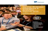 Gartner Business Intelligence & Analytics Summit 2016 · Gartner Business Intelligence & Analytics Summit 2016 ... • Make a compelling business case for analytics ... Gartner Business