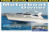 FREE DIGITAL MAGAZINE Motorboat you have news from your region, email us at NEWS editorial@motorboatowner.co.uk 10 December 2015 Quote ‘MB01’ to get free over night shipping on