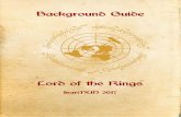 Lord of the Rings - IsarMUN · reckoning of the lands and peoples of Middle- ... The Land Before Time ... kingdoms of Arnor in the North and