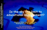 Andreas Schleicher educational improvement? Is the … 2323 Global Education Competitiveness Summit Washington, 29-30 June 2009 Is the sky the limit to educational improvement? Andreas