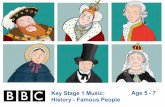 Key Stage 1 Music: Age 5 - 7 History - Famous Peopledownloads.bbc.co.uk/.../pdfs/music_ks1/history_famous_people.pdf · Navigating to the online Music: Key Stage1 - History: Famous
