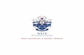 Honorary Doctorates Doctorates Vaal University of Technology | Graduations 2018 | Page 4 2002: Archbishop Emeritus D Tutu - Humanities 2006: Prof M Hinoul – Extraordinary Professorship