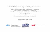 Reliability and Operability Committee - Connecticut Report to the ... 33 2. Analysis of KEMA Report ... This final report of the Reliability and Operability Committee (“ROC” or
