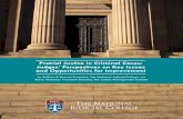 Pretrial Justice in Criminal Cases: Judges’ Perspectives ... · Pretrial Justice in Criminal Cases: Judges’ Perspectives on Key Issues and Opportunities for Improvement By William