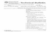 Important! Technical Bulletin - TDSpersonalpages.tds.net/~luvail/v249904b.pdf24-A072 24-A073 24-A074 Technical Bulletin Important! Please give copies to all your VW Technicians C 24--99--04