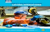 BEST PRACTICE GUIDE LIFTING OPERATIONS · Best Practice Guide – Lifting Operations Page 14 of 26 Best Practice Guide ... Scaffolding/ Edge protection ... • Is the load pre-slung